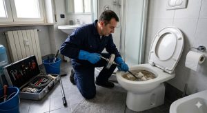 WC Intasato a Milano