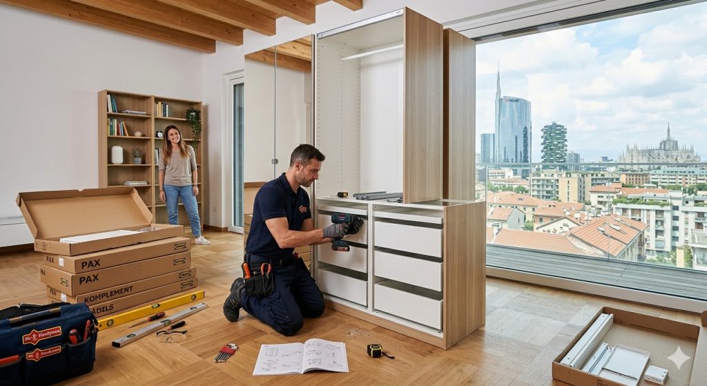 montaggio mobili ikea milano